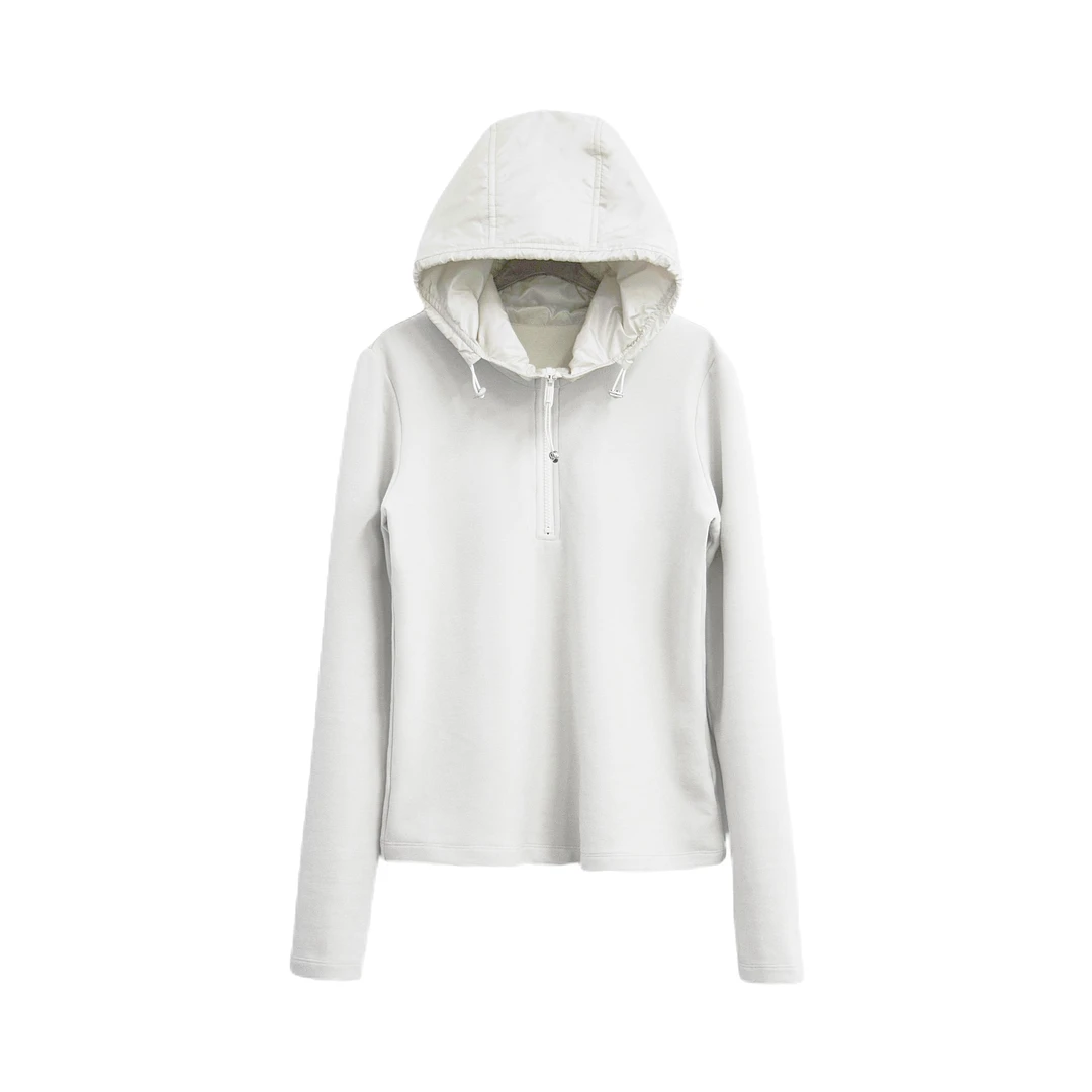 秋冬季新款休闲时尚百搭连帽韩版宽松长袖T恤衫F24D1037