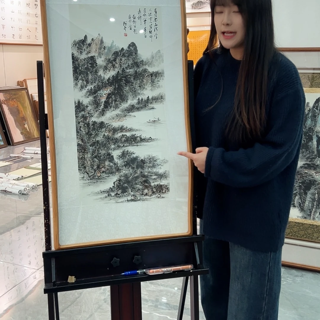 油画汉墨轩书画作品