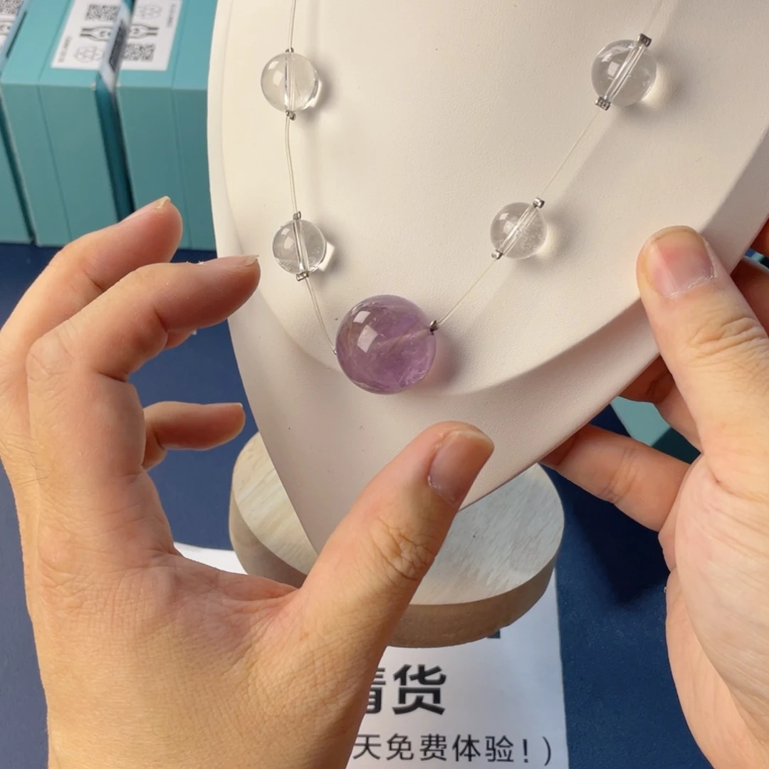 水晶银S925镶嵌手链