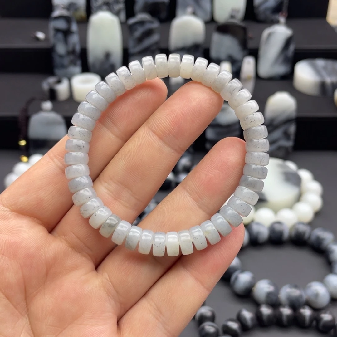 和田玉手串未镶嵌