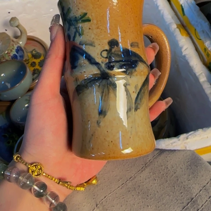 瓷片景德镇陶瓷手工手绘