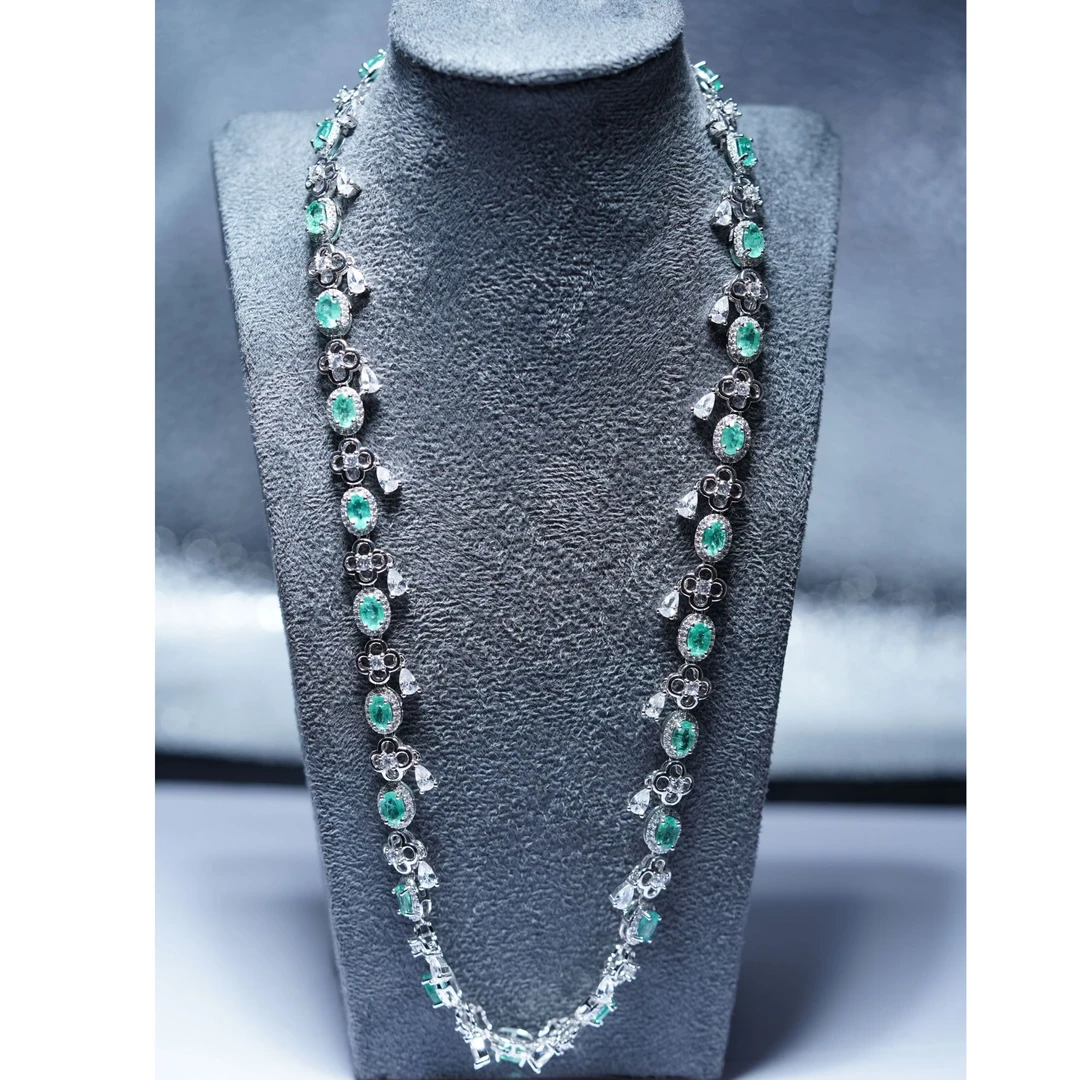 JSZMX0215祖母绿项链