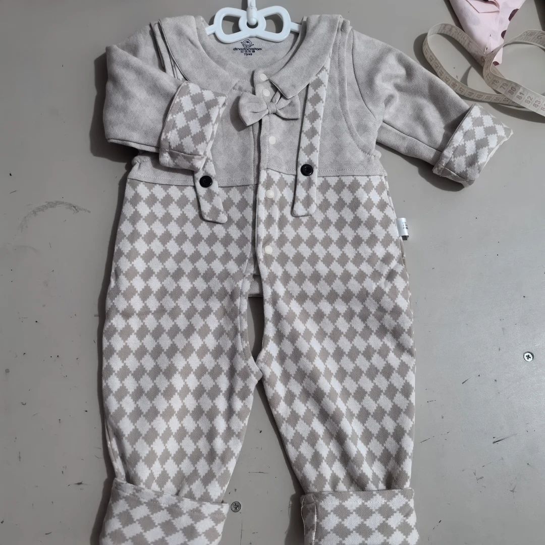 婴幼双层背带两件套