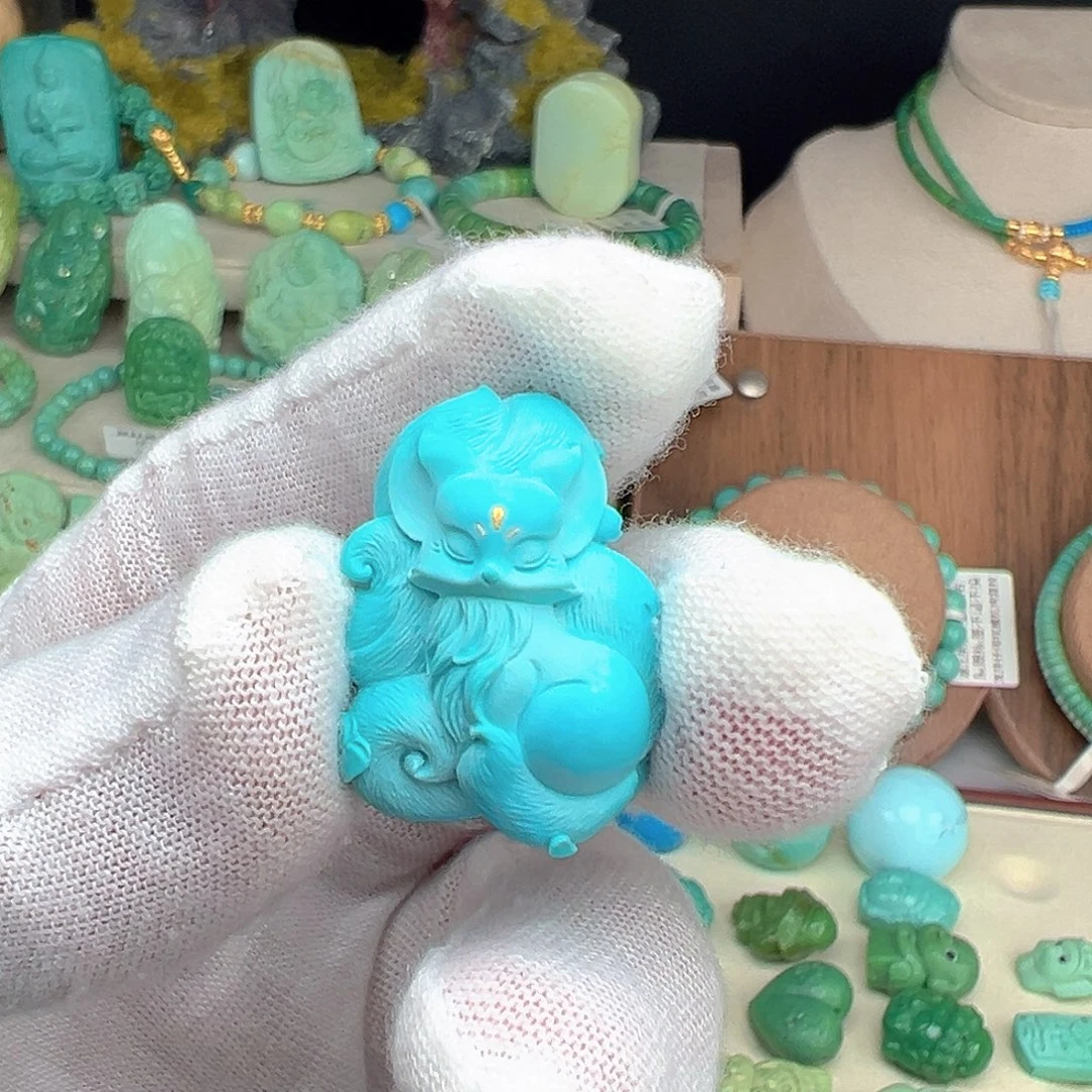 绿松石未镶嵌主播夏