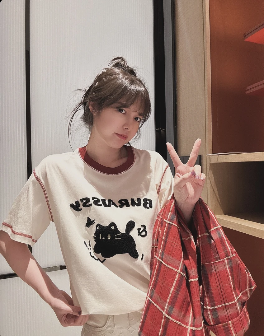 （直播）BETTER JOELAY-中版【个性衣舍】百搭宽松T短袖休闲风KH1893