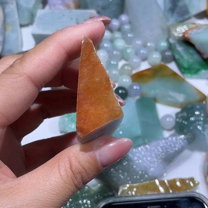 翡翠散珠翡翠边角料