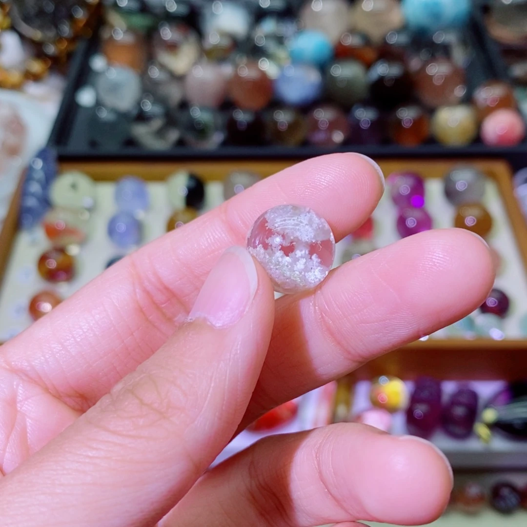 单珠，未镶嵌水晶