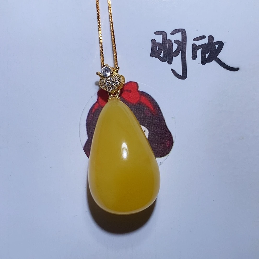 琥珀银S925镶嵌珠宝奇石