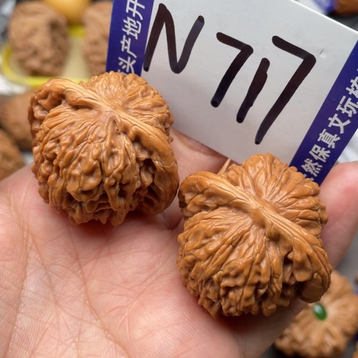 文玩核桃把件四座楼40尺