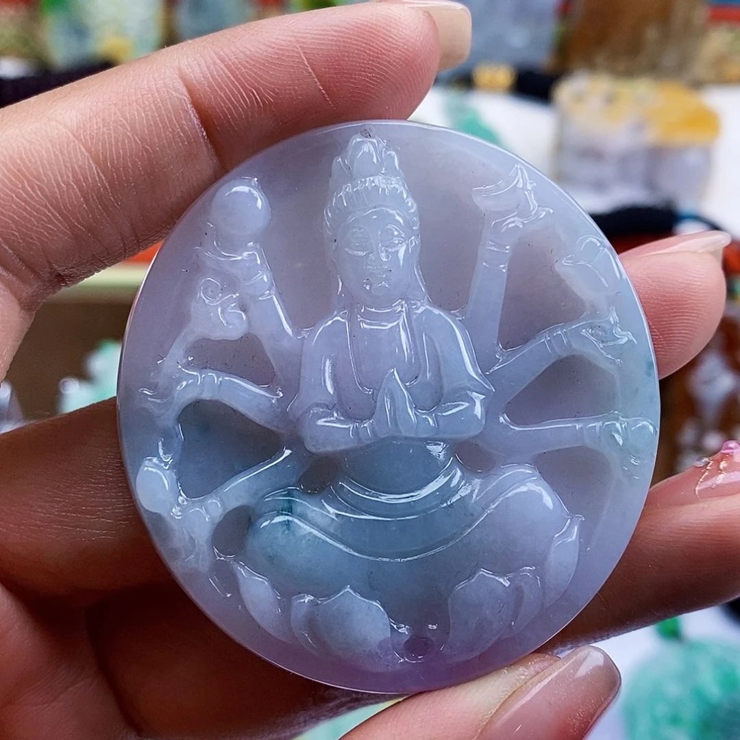 定制翡翠未镶嵌天然翡翠A货