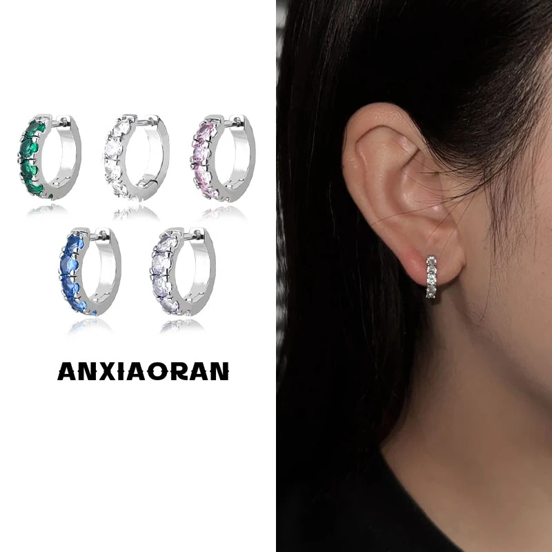 合金耳饰 彩色多巴胺配饰仙女耳环女款精致小饰品时尚气质耳钉潮