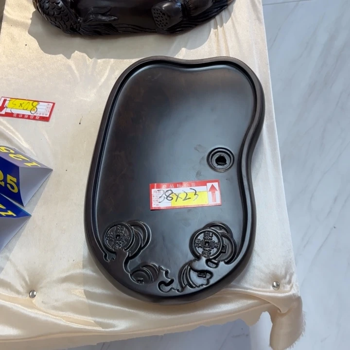 海黑檀实木茶盘实物