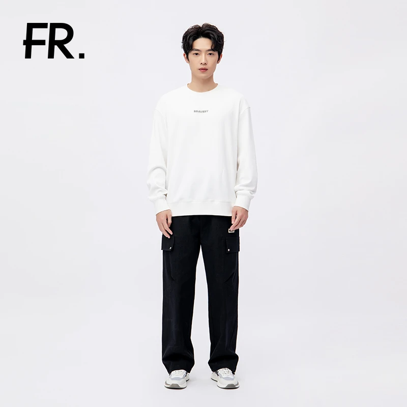 凡人优品男装卫衣春季长袖W869