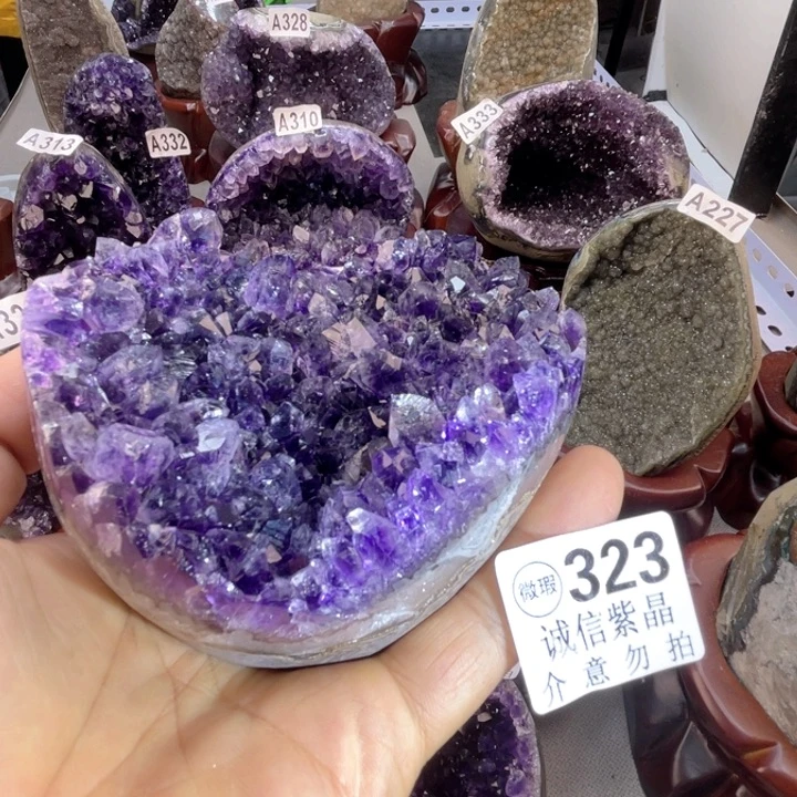 未镶嵌大型摆件（非配饰）紫晶