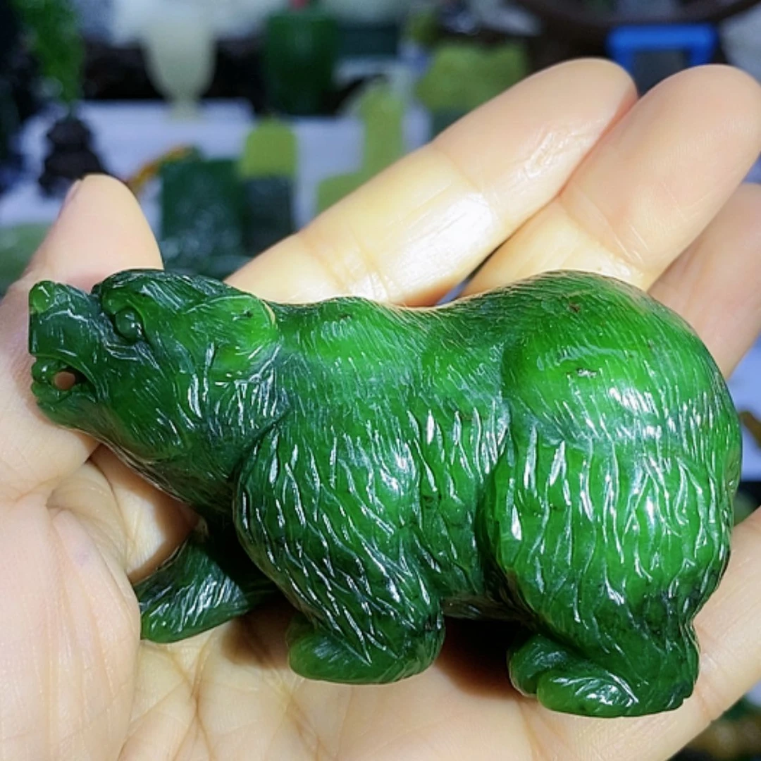 【闪购商品】未镶嵌和田玉（碧玉）把件
