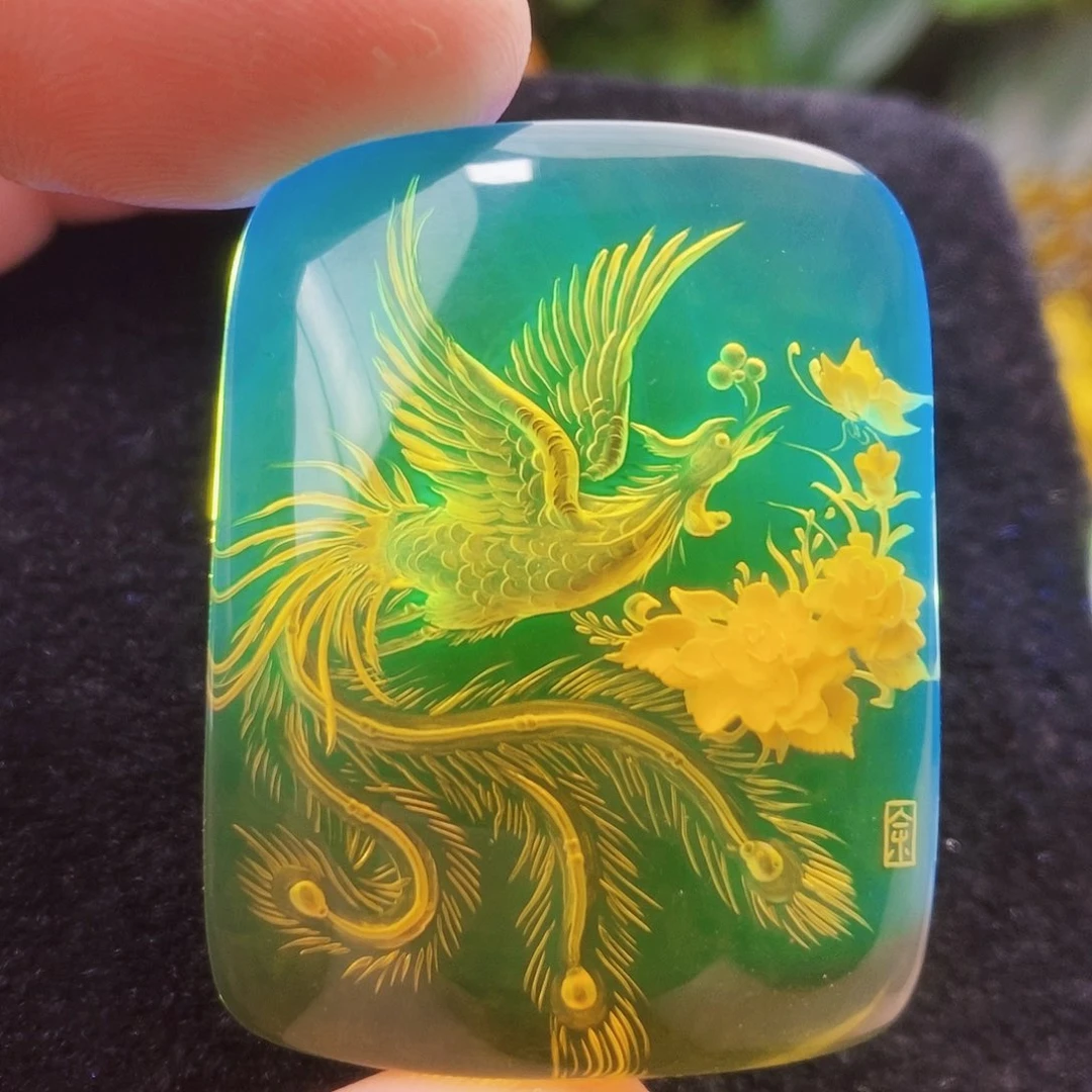 【闪购商品】蓝珀吊坠(不含链)未镶嵌