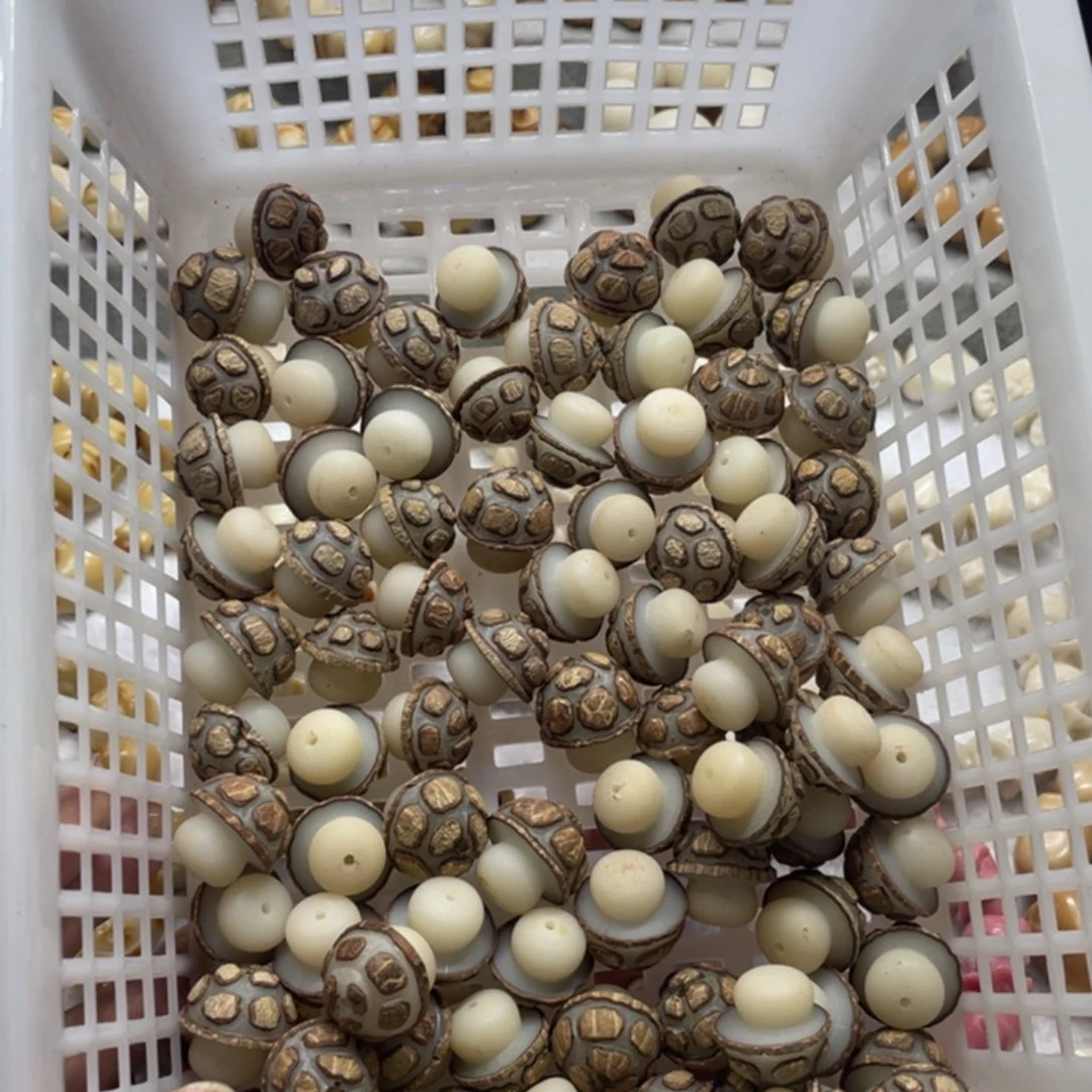 吊坠菩提根/象牙果微瑕菩提蘑菇十五个