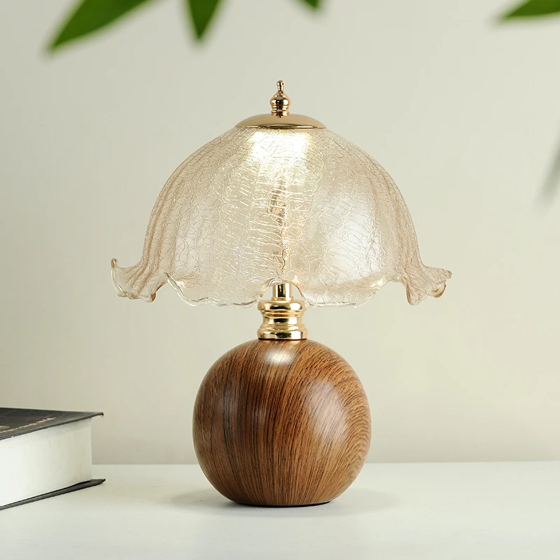 法式中古台灯陪嫁结婚长明灯设计师复古一对简约卧室床头氛围灯