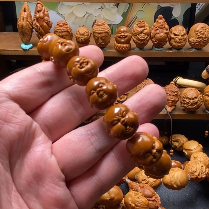 橄榄核手串/手链人生百态