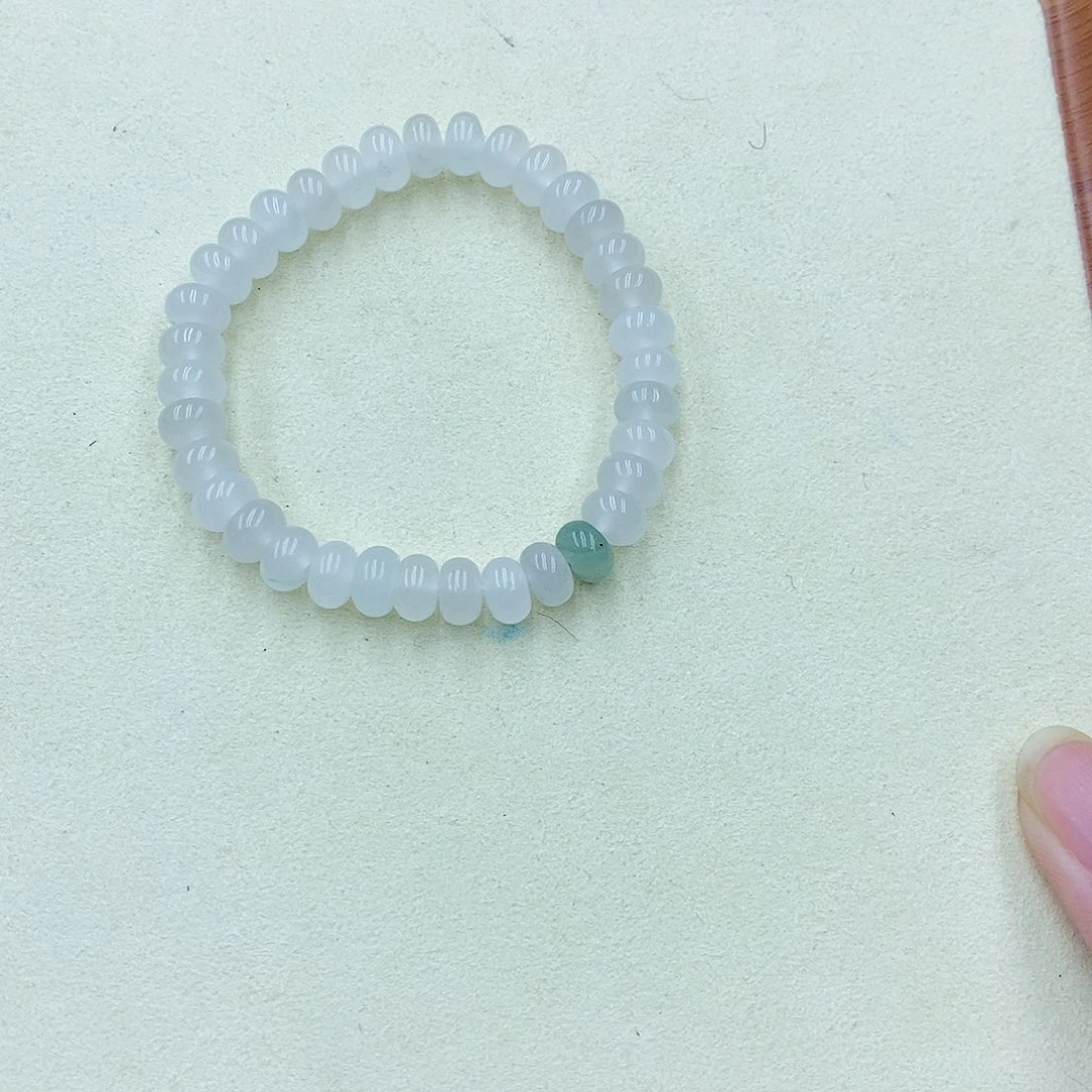 翡翠未镶嵌手饰手串002