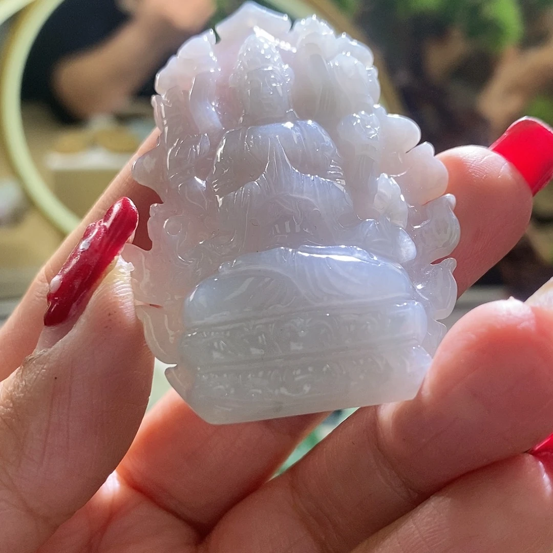 【闪购商品】翡翠颈饰未镶嵌千手