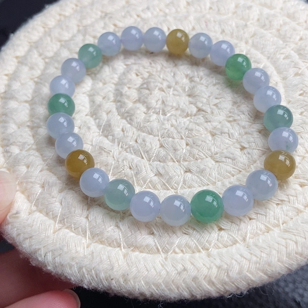 未镶嵌手链翡翠卡7.2