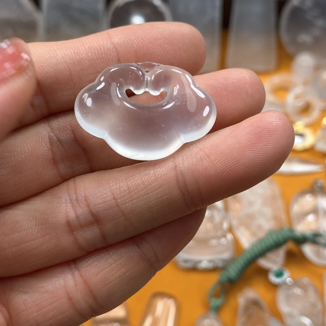 未镶嵌吊坠石英质玉