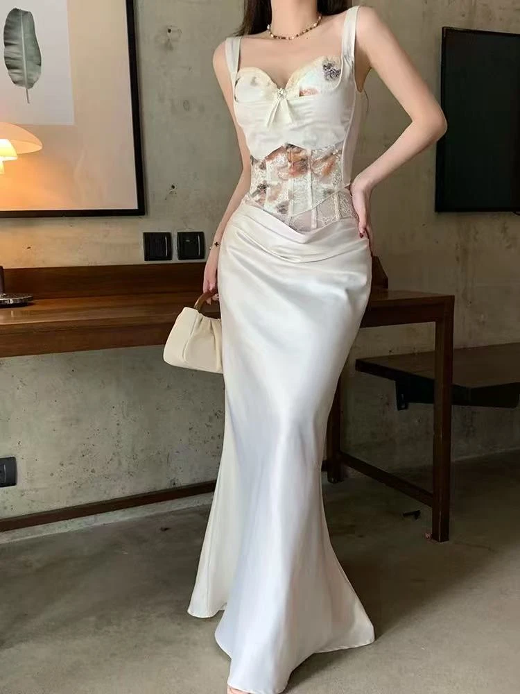 D10-4两色“蕾丝腰”半身裙（8901）