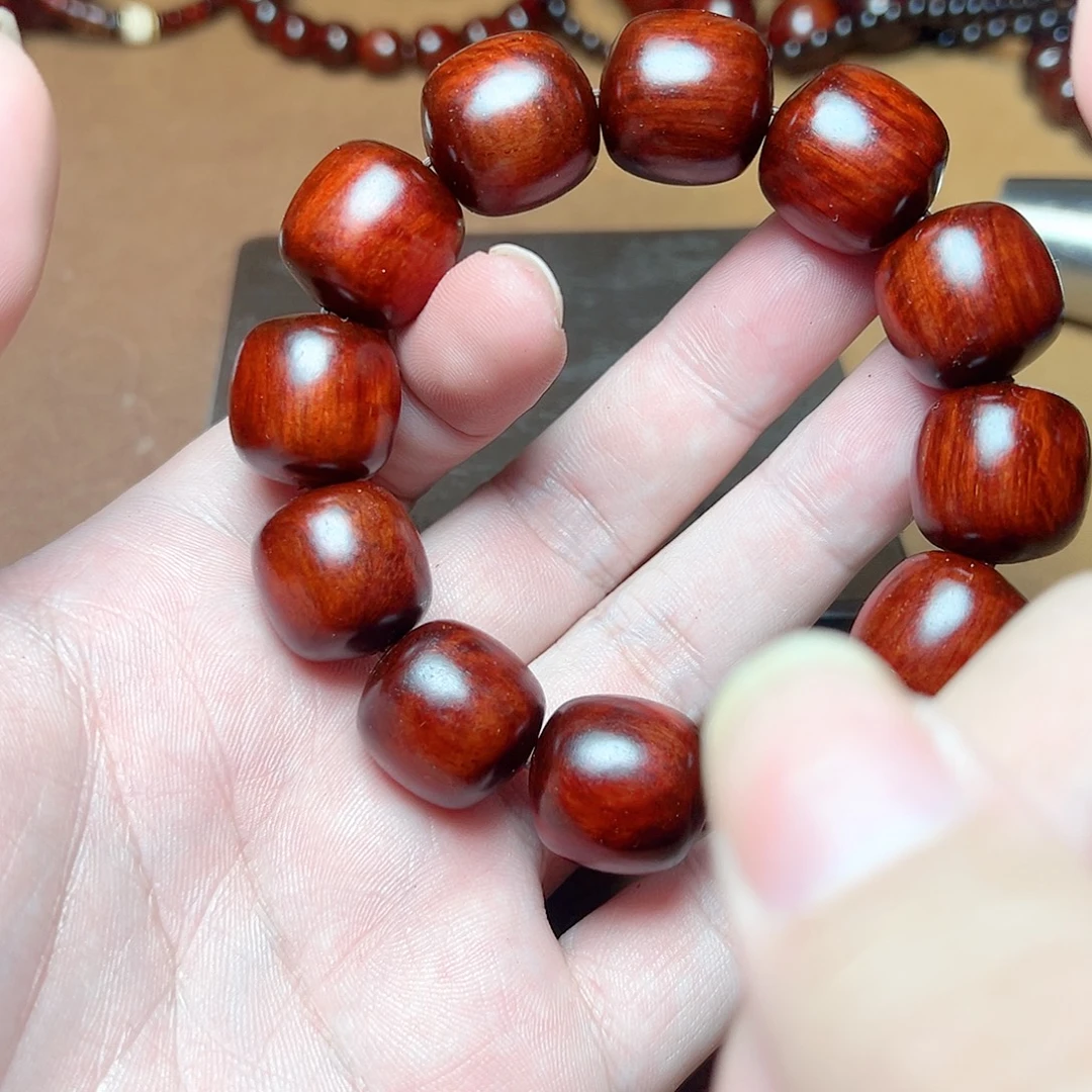 手串/手链小叶紫檀18老型泥料满水波