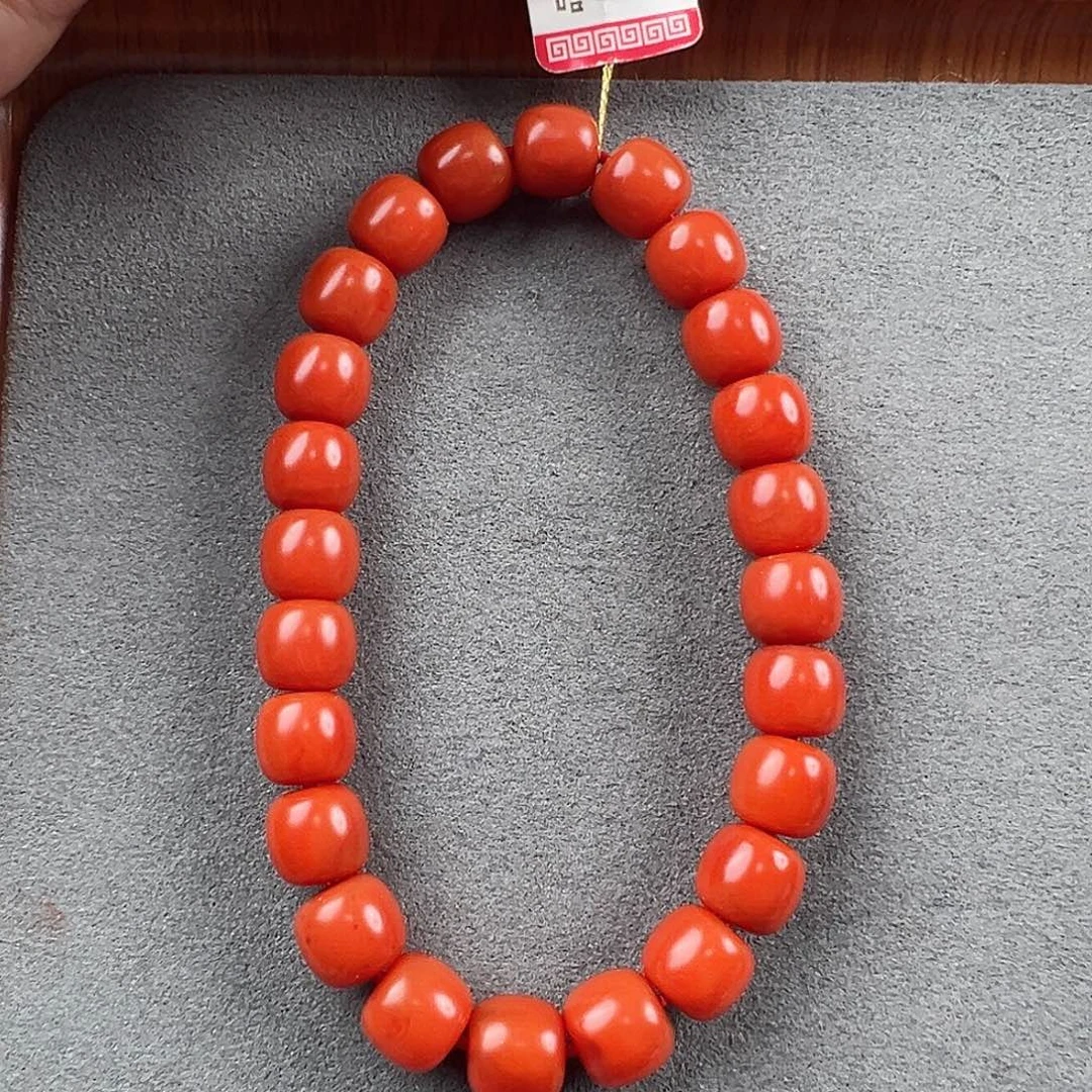 南红玛瑙未镶嵌手串