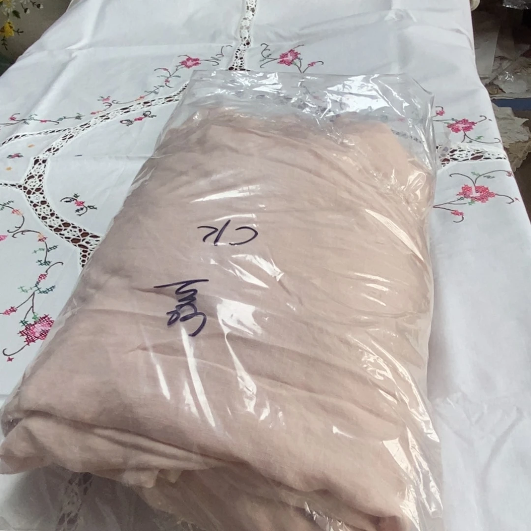 毛绒亚麻棉蚕丝涤纶108-雨露麻床笠