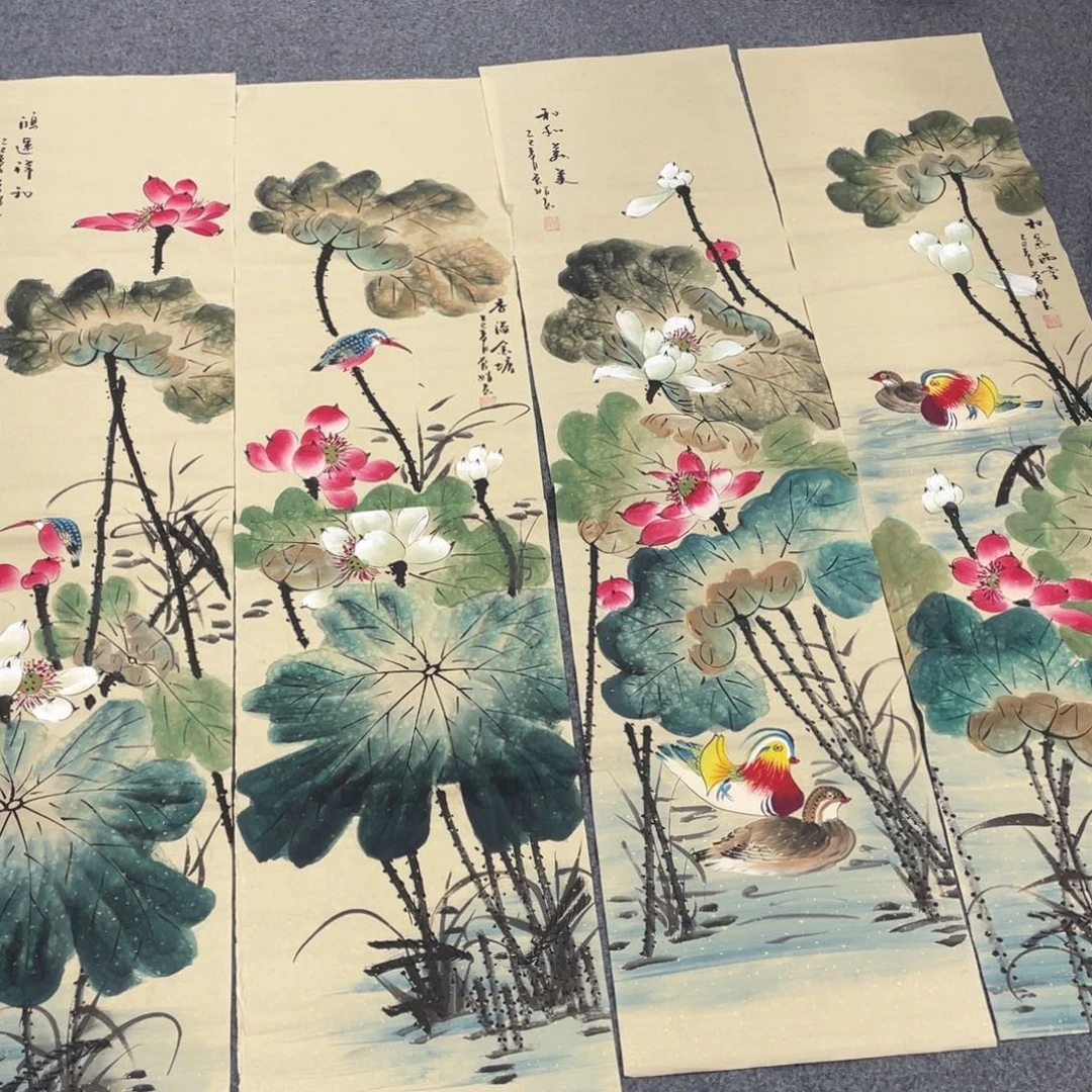 国画手绘国画欣赏一下