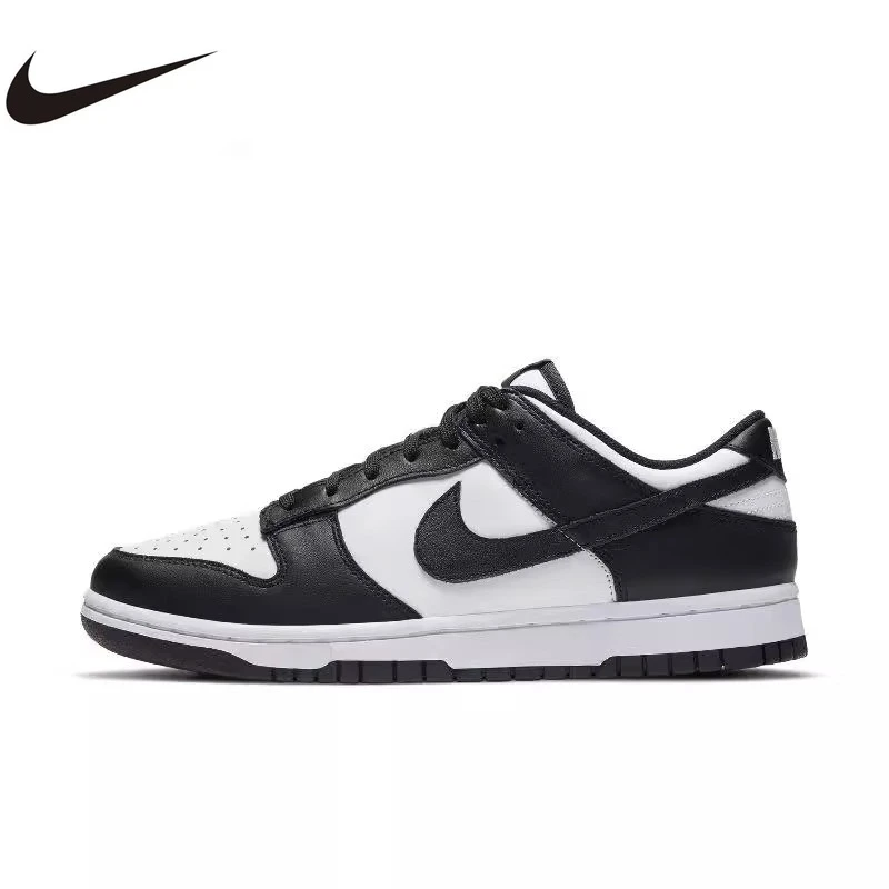 NIKE/耐克 Dunk黑白熊猫男女同款防滑低帮板鞋CW1590-100/DD1391