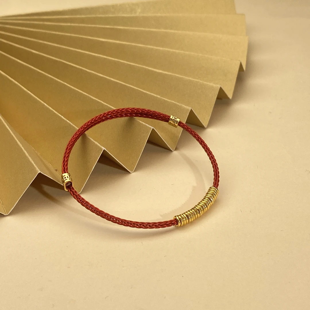 足银银制品 【小北珠宝】足银手绳5-26H44X127