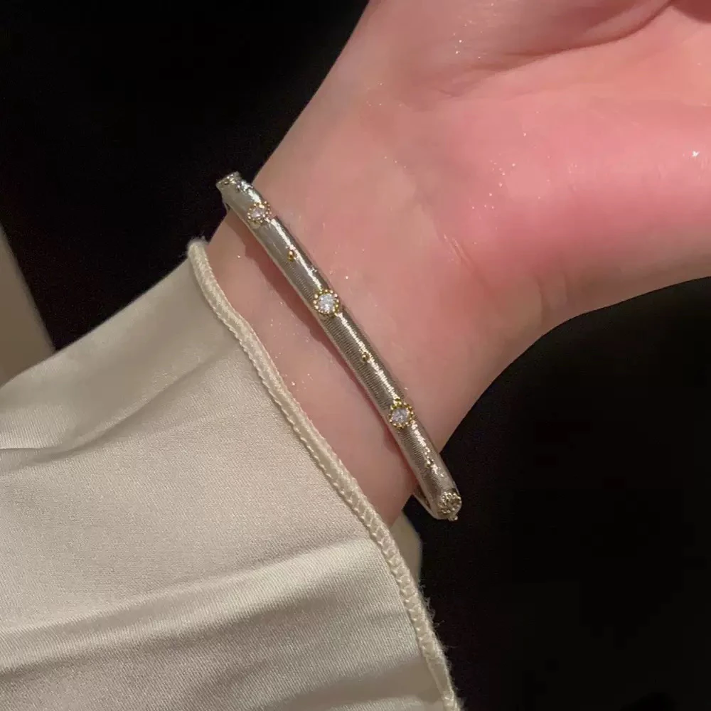 合金手镯 Bujra圈口56-57mm气质百搭冷淡风