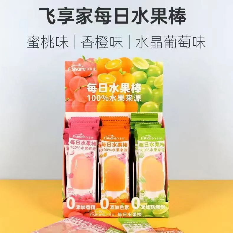 飞享家每日水果棒100%水果混合袋装 (12g*30)无添加水果棒
