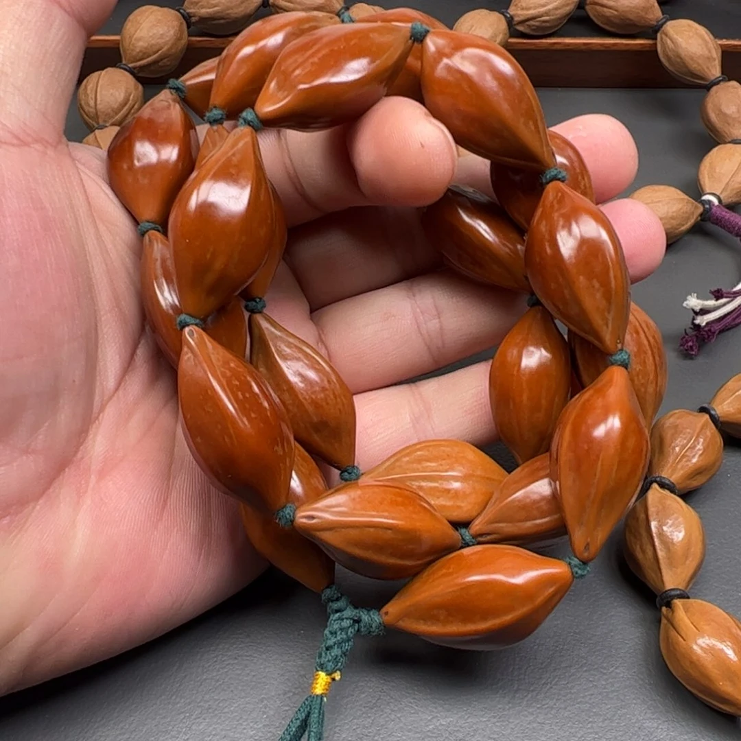 梅林红核1.7抛光脖挂