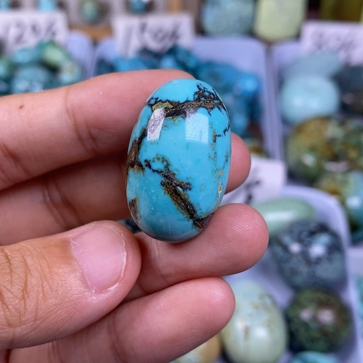 未镶嵌绿松石颈饰