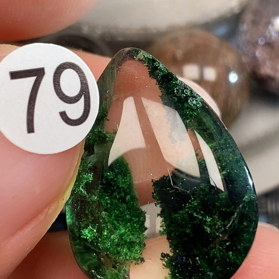 蓝***蓝吊坠(不含链)水晶未镶嵌