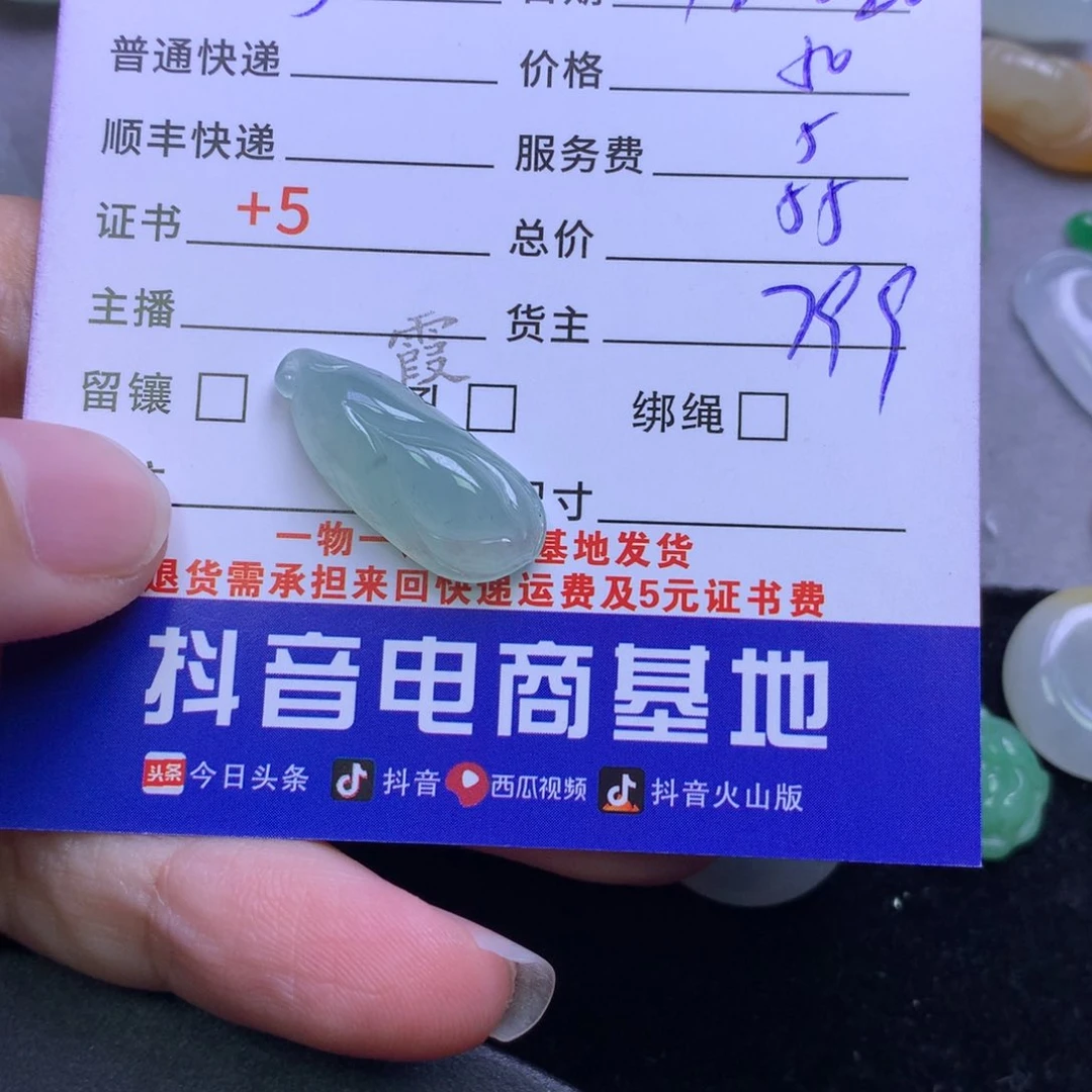 颈饰未镶嵌翡翠宁*