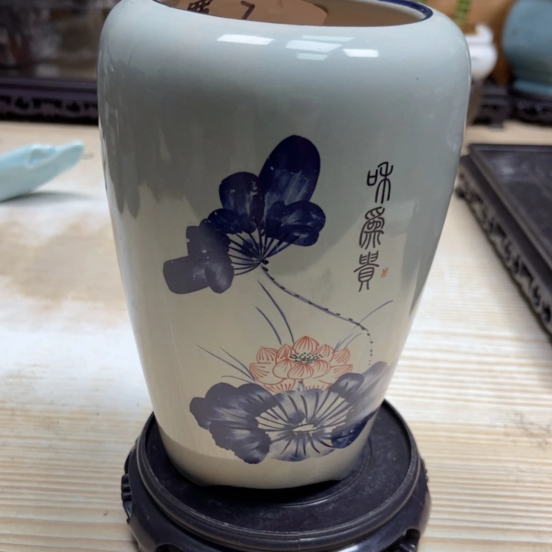 瓷片陶瓷花盆陶瓷艺术