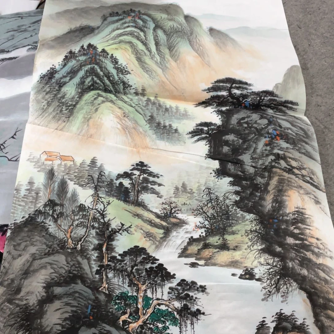 国画国画作品画画一个作品