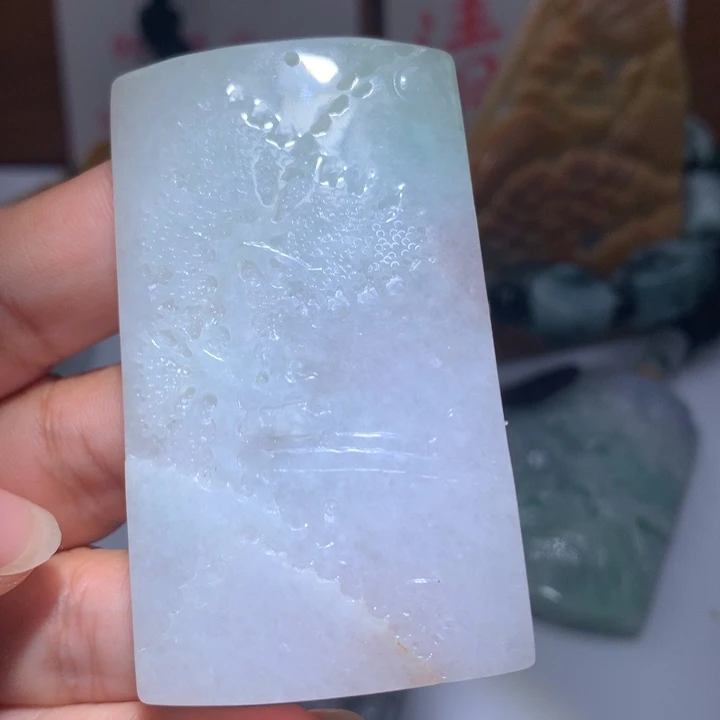 颈饰未镶嵌翡翠保真天然A货翡翠