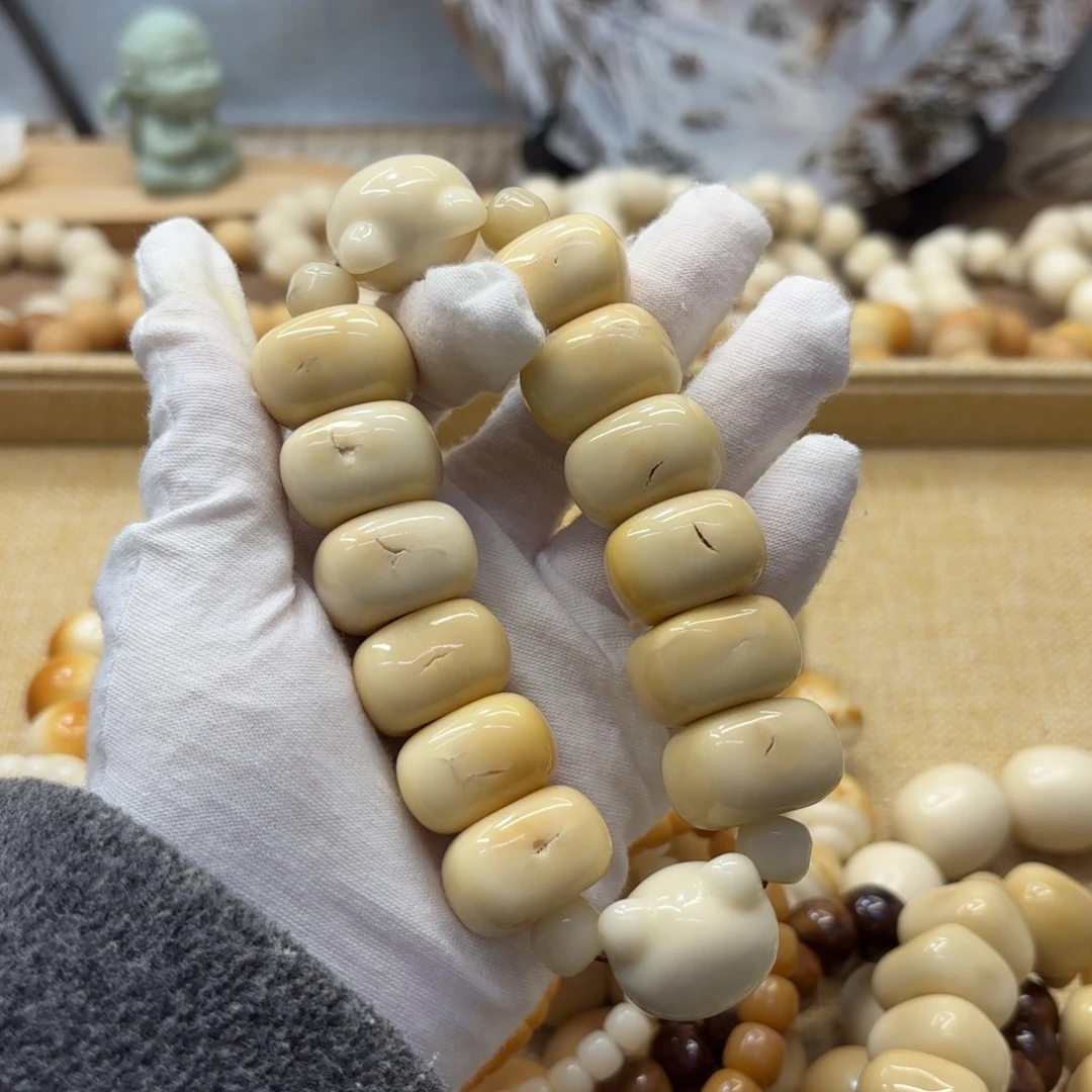 吊坠菩提根/象牙果牙果瑕疵机抛297