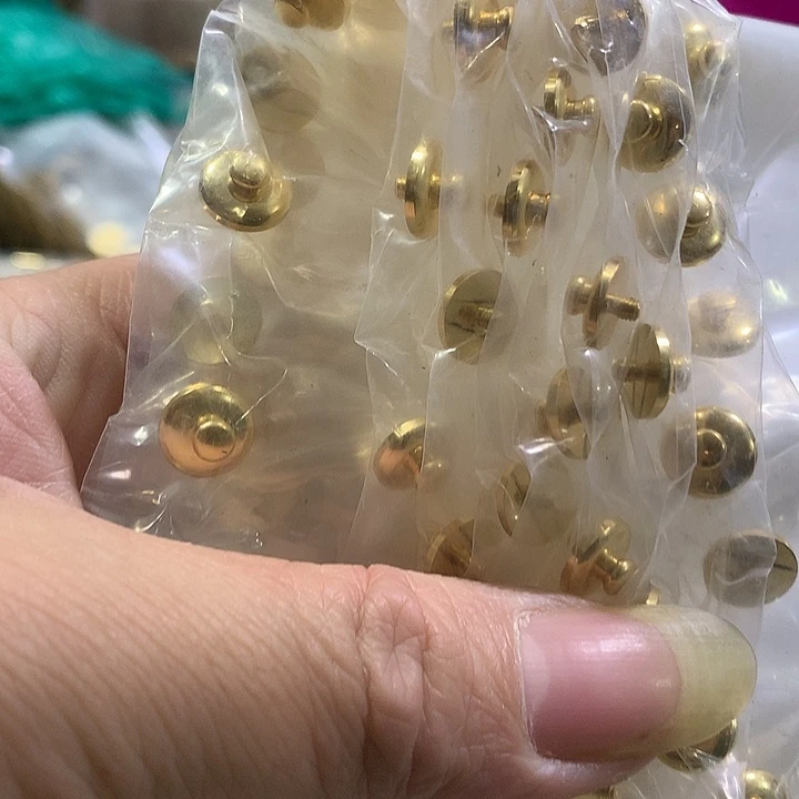 皮革驴家单面1.3四合扣10套