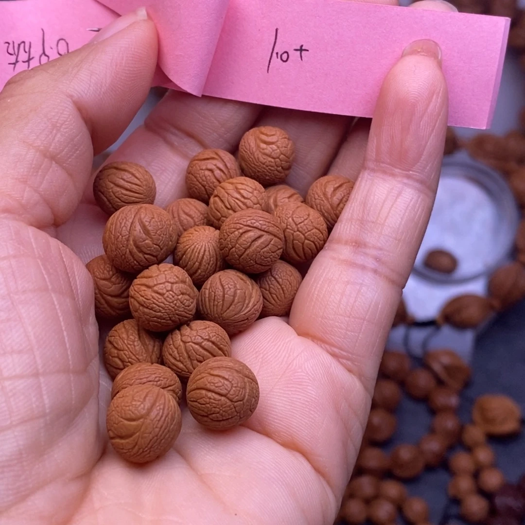 秦岭龙纹桃核22颗