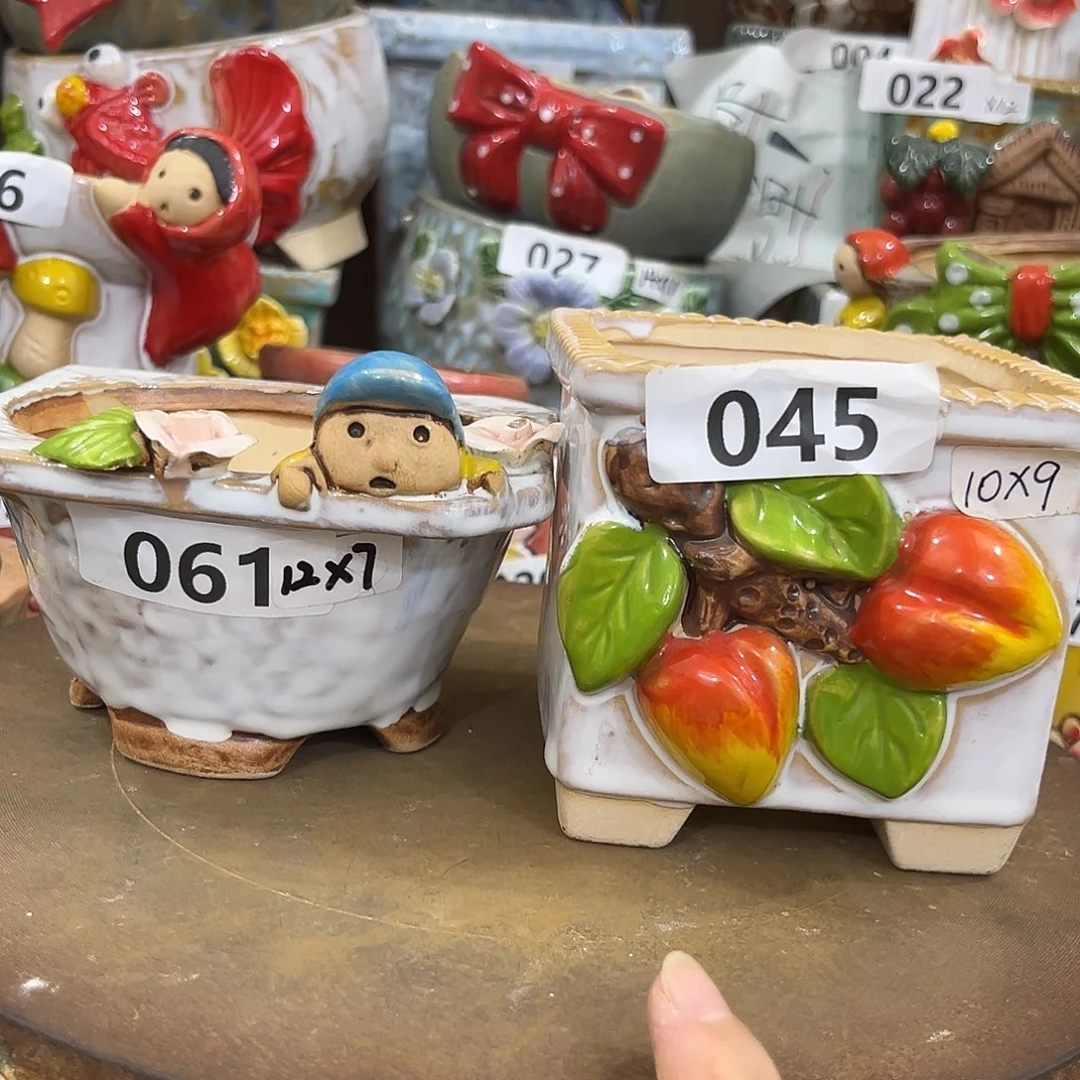 粗陶多肉花盆花盆