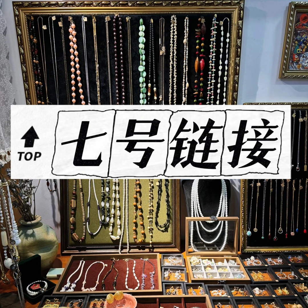 合金项链 【七号链接】轻奢时尚百搭高级小众项链手链