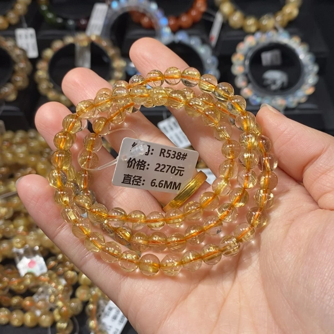 手链发晶未镶嵌R538#6.6mm