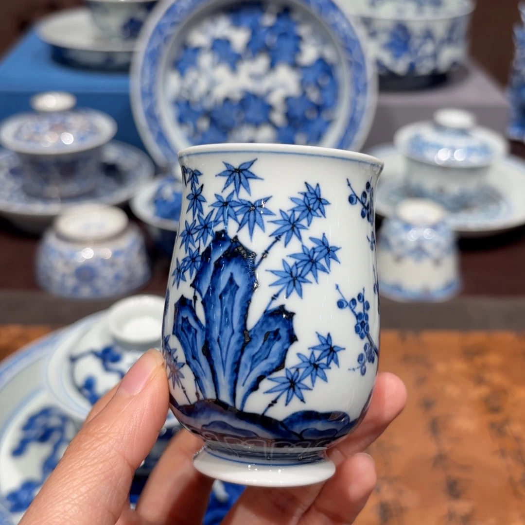 瓷片景德镇纯手工手绘